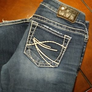 Silver jeans